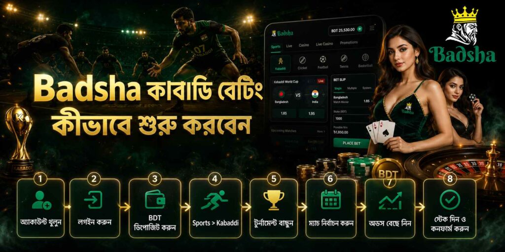 Badsha কাবাডি বেটিং