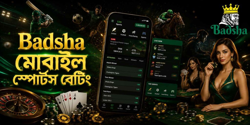 Badsha মোবাইল স্পোর্টস বেটিং